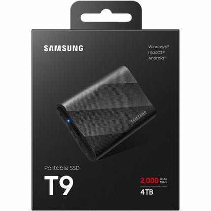 4TB USB 3.2 GEN. 2 T9 PORTABLE MULTI 5 SSD - BLACK