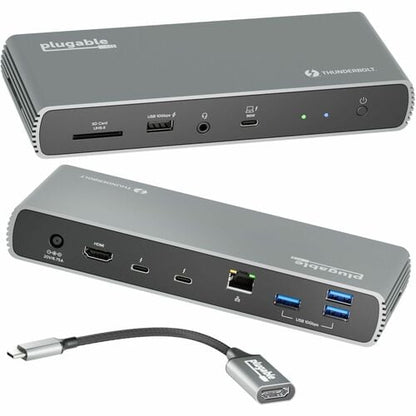 Station d'accueil Thunderbolt 4 enfichable avec charge de 100 W, Th