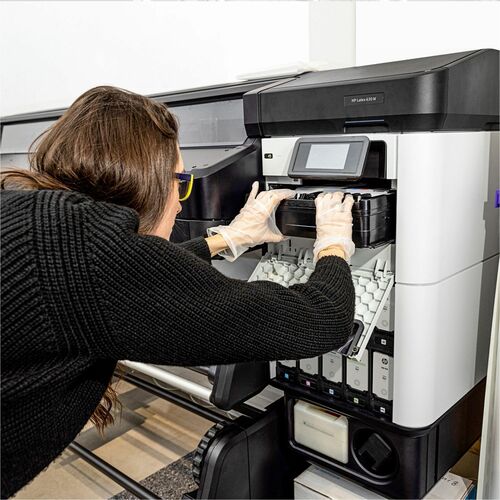 Impresora de inyección de tinta de gran formato HP Latex 630: incluye impresora,