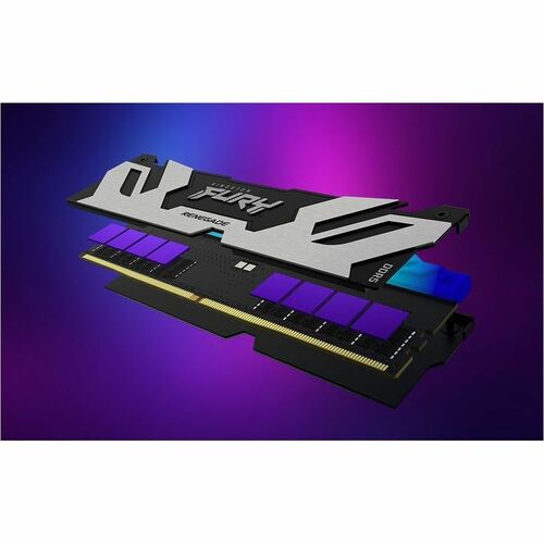 96GB 6400MT/S DDR5 CL32 DIMM KIT OF 2 FURY RENEGADE RGB XMP
