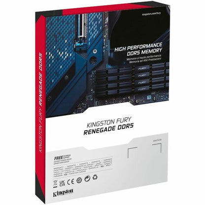 24GB 7200MT/S DDR5 CL38 DIMM FURY RENEGADE SILVER XMP