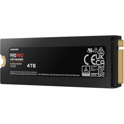 4TB SAMSUNG 990 PRO HEATSINK MULTI 10 PCIE GEN4. X4 NVME 2.0