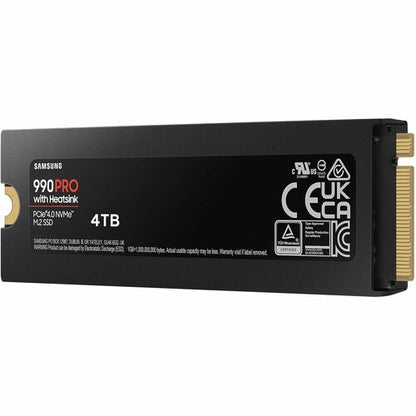 4TB SAMSUNG 990 PRO HEATSINK MULTI 10 PCIE GEN4. X4 NVME 2.0