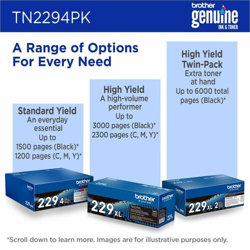 Brother Original Standard Yield Laser Toner Cartridge - Mult