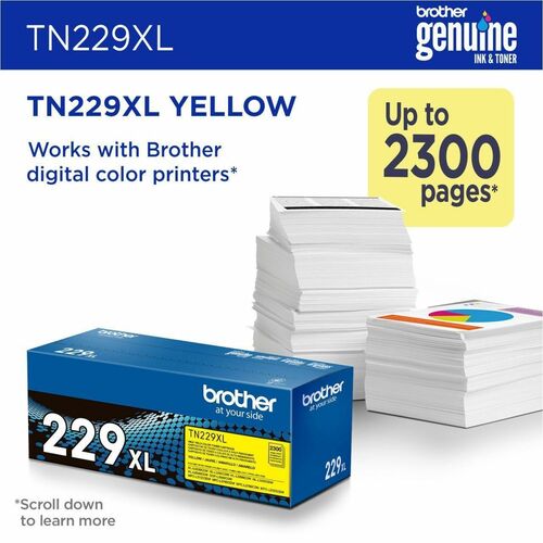 HIGH YIELD YELLOW TONER CARTRIDGE