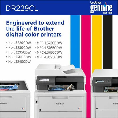 Brother DR229CL Drum Unit - Laser Print Technology - 20000 P