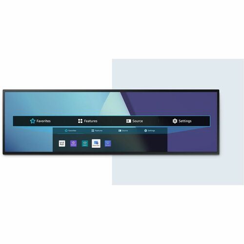 Pantalla de señalización extensible Samsung SH37C de 37" serie SHC con resolución de 1920 x 540 (LCD de 37")