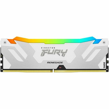 32GB 8000MT/S DDR5 CL38 DIMM (KIT OF 2) FURY RENEGADE RGB WHITE
