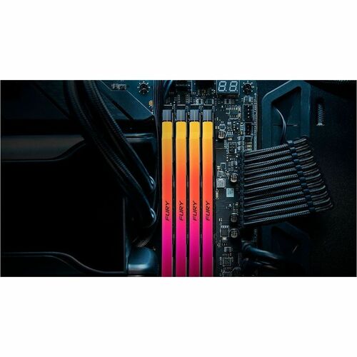32GB 7600MT/S DDR5 CL38 DIMM (KIT OF 2) FURY RENEGADE RGB XMP