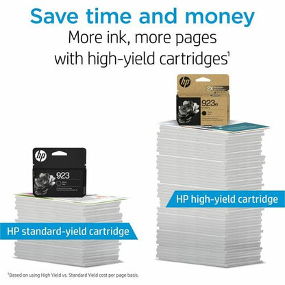 Cartucho de tinta de inyección de tinta original HP 923 - Negro - 1 unidad