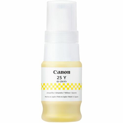 Canon GI-25 Ink Bottles - Inkjet - Yellow - 3000 Pages - 37