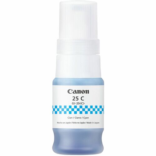 Bouteilles d'encre Canon GI-25 - Jet d'encre - Cyan - 3000 pages - 37 ml