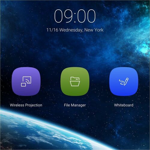 75IN 4K INTERACTIVE PANEL 75IN BLACK 3840X2160 INTERACTIVE