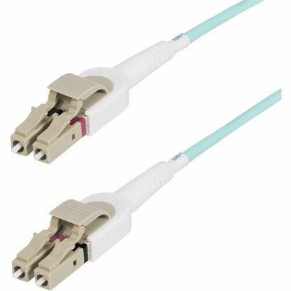 StarTech.com 5m (16.4ft) LC to LC (UPC) OM4 Switchable Fiber Optic Cable 50/125,