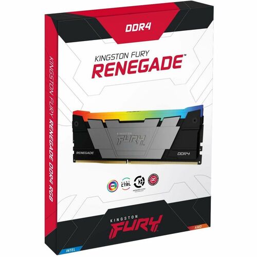 128GB 3600MT/S DDR4 CL18 DIMM KIT OF 4 FURY RENEGADE RGB