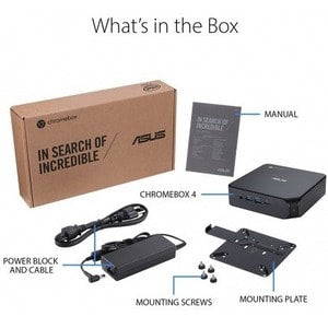 CHROMEBOX4-G5043UNENT I5-10210U DDR4 8 Go M.2 SSD 128 Go Wi-Fi NCNR