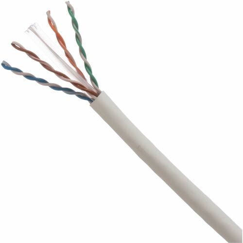 Panduit PanNet Copper Cable, Cat 6, 23 AWG, UTP, CMP, Black  - MOQ (minimum orde