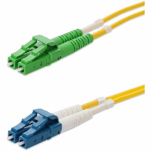 Câble de raccordement en fibre optique SMF duplex OFNR (Riser-Rated) jaune AddOn 6 m ALC vers LC - 19,7 pi (6