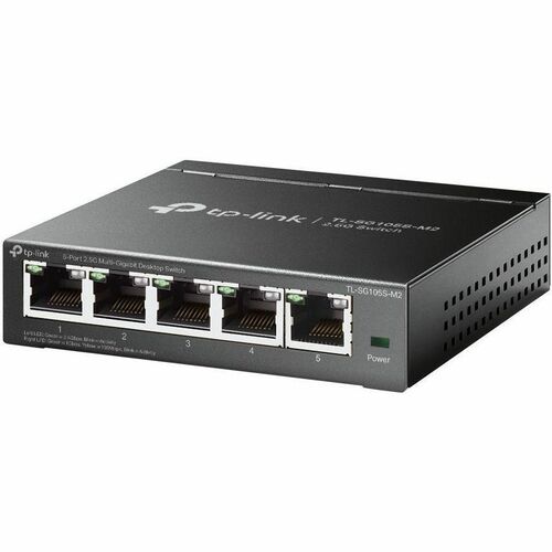 5-PORT 2.5G MULTI-GIGABIT DESKTOP SWITCH 5 2.5G RJ45 PORTS