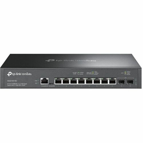 Conmutador OMADA de 8 puertos 2,5 G L2+MNGD, 82,5 GBPS, puertos RJ45, 210 GBPS SFP