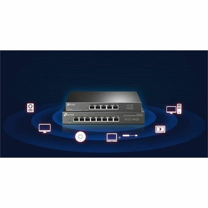 CONMUTADOR DE ESCRITORIO MULTIGIGABIT DE 8 PUERTOS Y 2,5 G