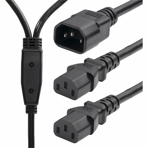 StarTech.com 6ft (1.8m) Power Cord Splitter