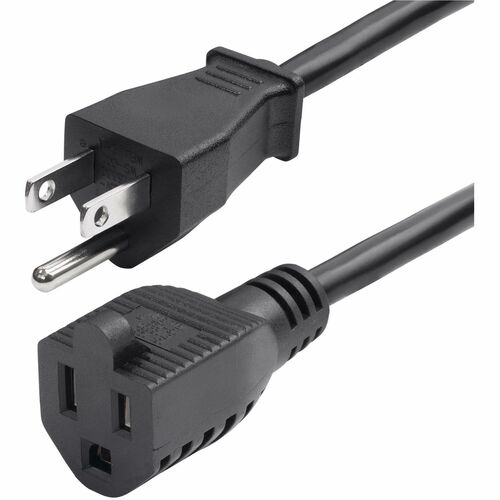 StarTech.com 10ft (3m) Power Extension Cord