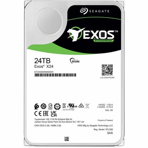 Disque dur EXOS X24 MULTI20 24 To 512E/4KN SAS SED SAS RPM 3,5