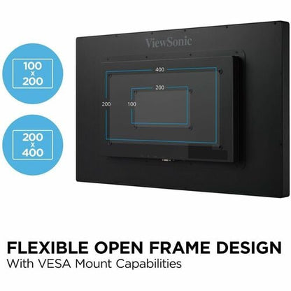 Moniteur tactile LED à cadre ouvert ViewSonic TD3207 de 32 pouces - 16:9