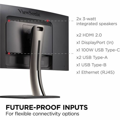 MONITEUR UWQHD INCURVÉ 34 COLORPRO 21:9 AVEC FREESYNC 75 Hz 100 W USB C
