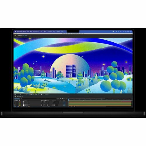 MBP 16IN M3 PRO 12C CPU 18C GPU 36GB 512GB SSD IN BLCK