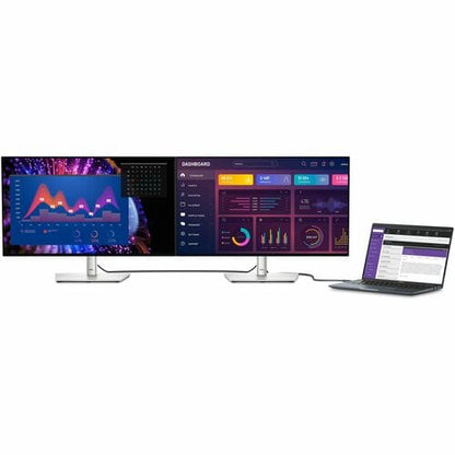 Monitor LED Dell UltraSharp U2724DE de 27" WQHD - 16:9 - Negro, Plateado