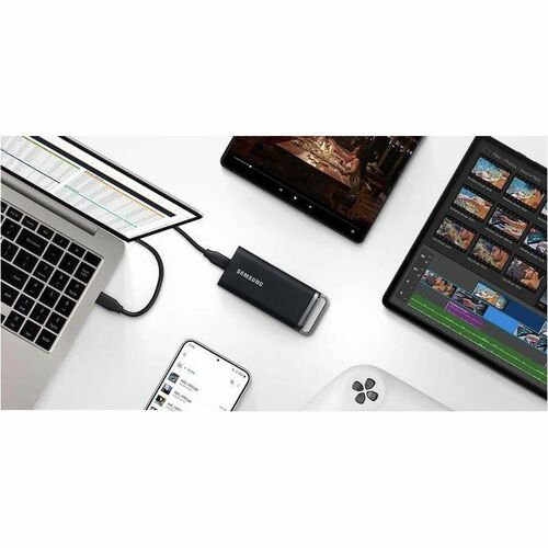 USB 3.2 GEN. 1 T5 EVO 2TB PORTABLE SSD - BLACK MULTI 5