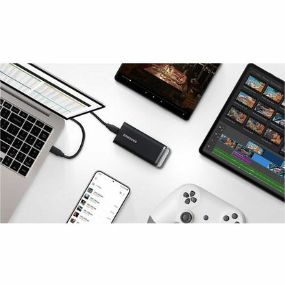 USB 3.2 GEN. 1 T5 EVO 4TB PORTABLE SSD - BLACK