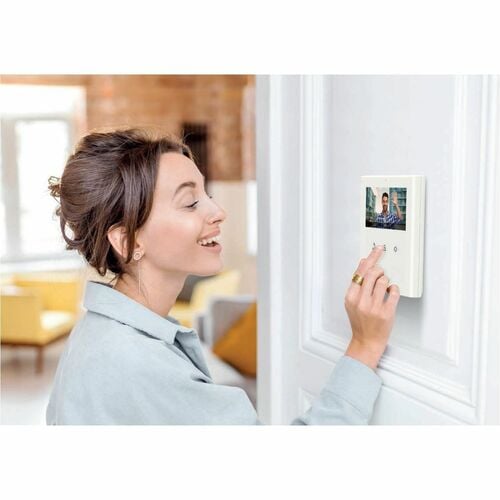 2N Clip Video Door Phone Master Station - 4\" (101.60 mm) - Indoor, Residential