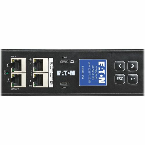 Unité de distribution d'alimentation Eaton G4 24 prises - Gérée - NEMA L21-30P - 12 x IEC 60320 C13,