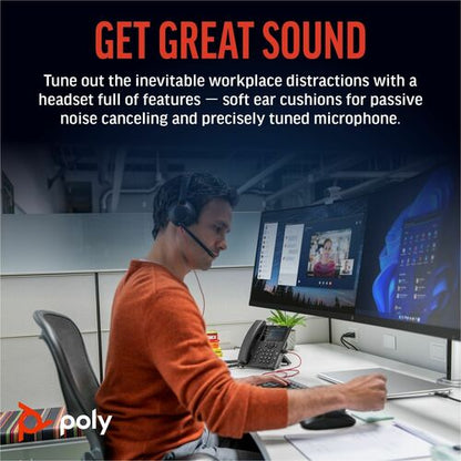 Poly Blackwire 5220 Stereo USB