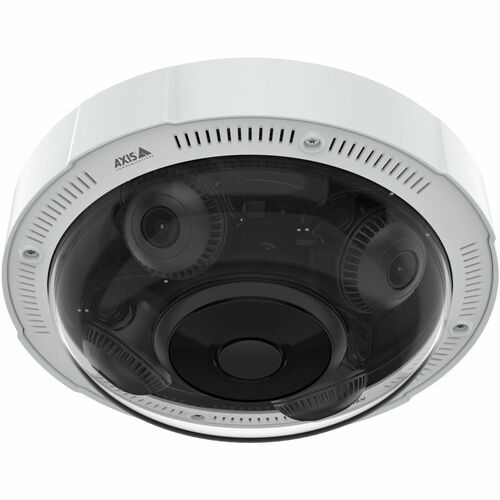 AXIS Panoramic P3737-PLE 5 Megapixel 2K Network Camera - Color - White  - Zipstr