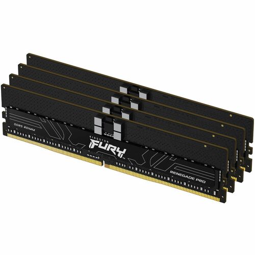 Kingston FURY Renegade Pro 128GB (4 x 32GB) DDR5 SDRAM Memory Kit - Fo