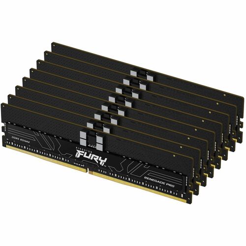 128GB 6400MTS DDR5 ECC REG CL32 DIMM KIT OF 8 FURY RENEGADE
