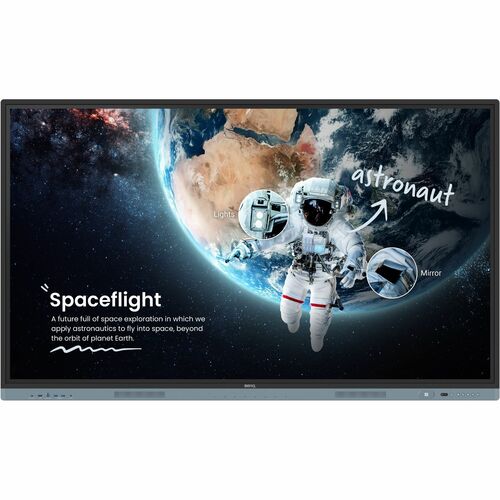 BENQ 86IN INTERACTIVE FLAT PANE BLACK 3840X2160 LAN HDMI VGA DP