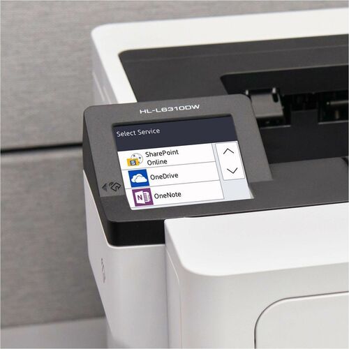 Imprimante laser sans fil de bureau Brother HL-L6310DW - Monochrome