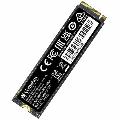 VERBATIM 512GB VI5000 SSD MULTI 2 INTERNAL PCIE NVME M.2 SSD