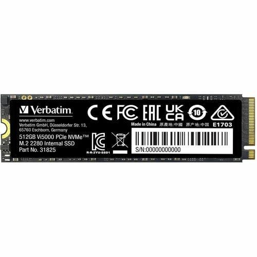 VERBATIM 512GB VI5000 SSD MULTI 2 INTERNAL PCIE NVME M.2 SSD
