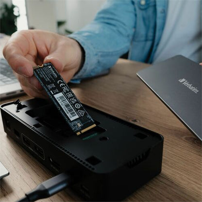 SSD VERBATIM VI5000 de 2 TB con 2 unidades internas PCIE NVME M.2