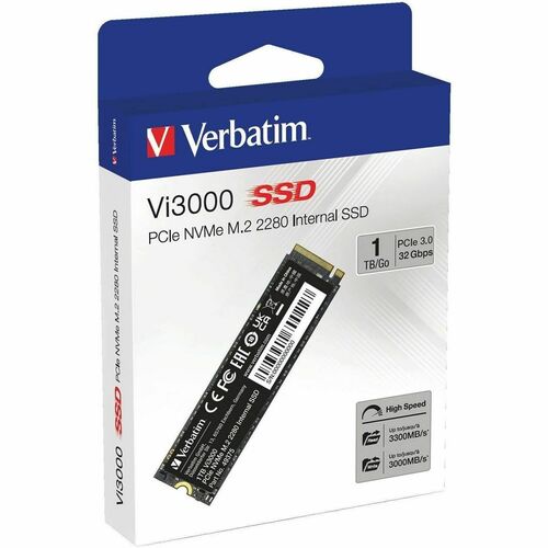 VERBATIM 1TB VI3000 SSD INTERNAL PCIE NVME M.2 SSD MULTI 2