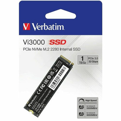 VERBATIM 1TB VI3000 SSD INTERNAL PCIE NVME M.2 SSD MULTI 2