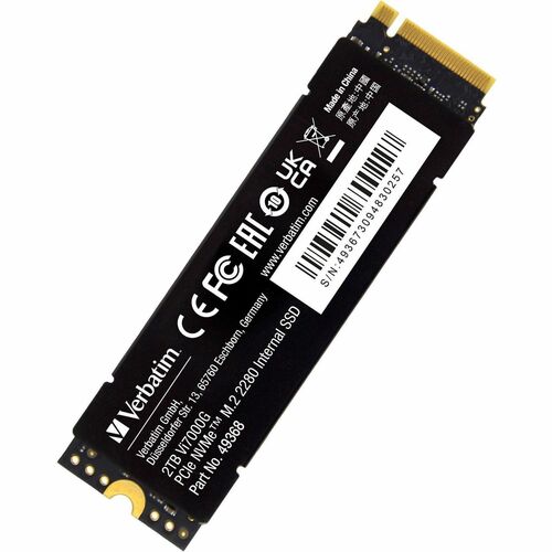 VERBATIM 2TB VI7000G SSD INTERNAL PCIE NVME M.2 SSD MULTI 2
