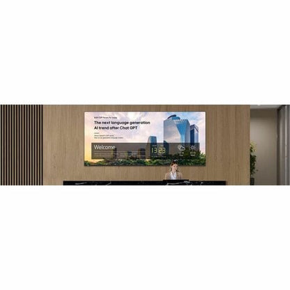 LG 105BM5N-B 105'' 21:9 Ultra Stretch Signage Optimized for Business Environments