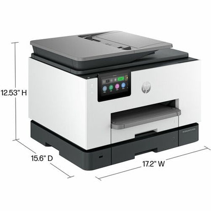 Impresora de inyección de tinta OfficeJet Pro 9135E transparente, color P/S/C/F, ENET, USB, WL, 1200 x 1200, 512 MB